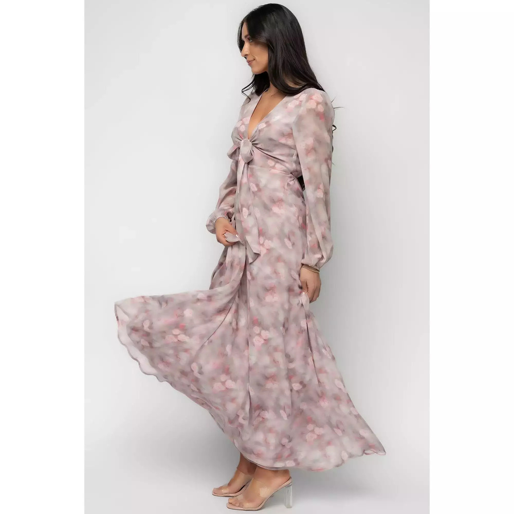 Baltic Born Ensley Maxi Dress | Dusty Rose Floral Size XLXL - Picture 4 of 5
